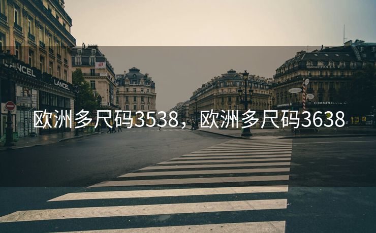 欧洲多尺码3538，欧洲多尺码3638