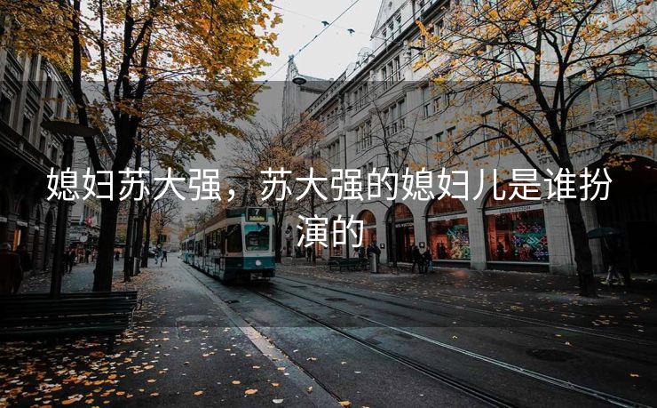 媳妇苏大强，苏大强的媳妇儿是谁扮演的