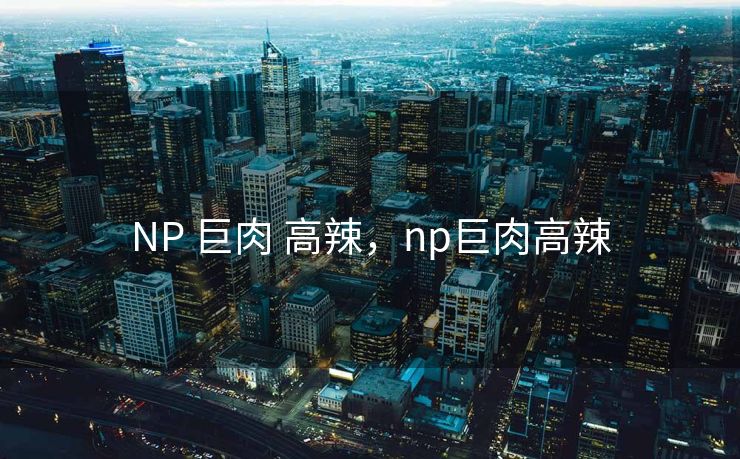NP 巨肉 高辣，np巨肉高辣