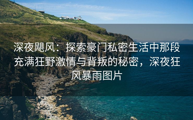 深夜飓风：探索豪门私密生活中那段充满狂野激情与背叛的秘密，深夜狂风暴雨图片